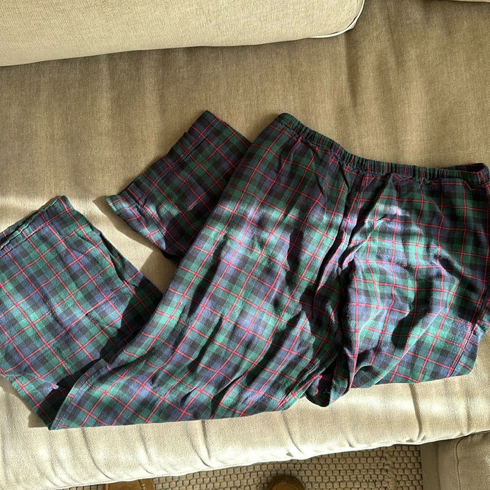 Ralph Lauren (Lauren) monogram Christmas pajama set